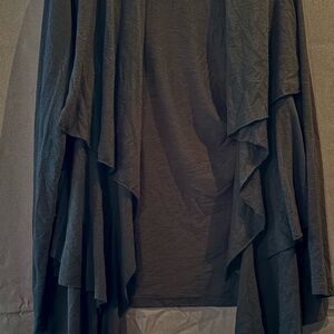 Cato Elegant Black Women's Poncho